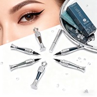 Waterproof Eyeliner Pencil Long-Lasting Smudge Proof Quick Dry Rich Color Sensitive Sweatproof Safe Portable Silky Eyeliner