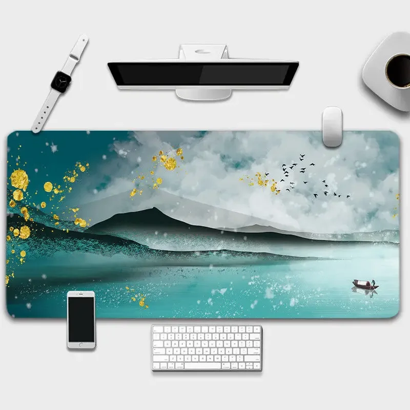 

Big Mouse Pad Chinese Style Pattern Gamer 800x300mm Notbook Mouse Mat Large Gaming Mousepad XL PC Desk Computer Accessories