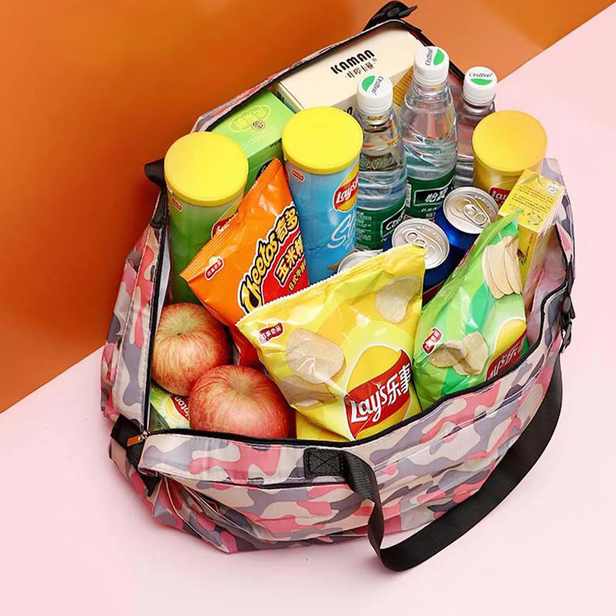 

Supermarket Grocery Bag Sac Cумка Foldable Shopping Bag Waterproof Outdoor Travel Storage Bags Large-capacity Portable Beach Bag