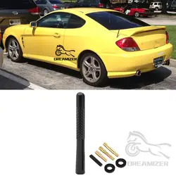 1.4Inch 3Inch 4.7Inch Carbon Fiber Stubby Car Roof AM/FM Radio Aerial Decorative Antenna For Most Vehicle Auto