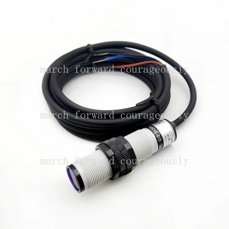 Anti-interference photoelectric switch G18-3A30NA, three-wire NPN normally open, as a substitute for E3F-DS30C4, in stock.