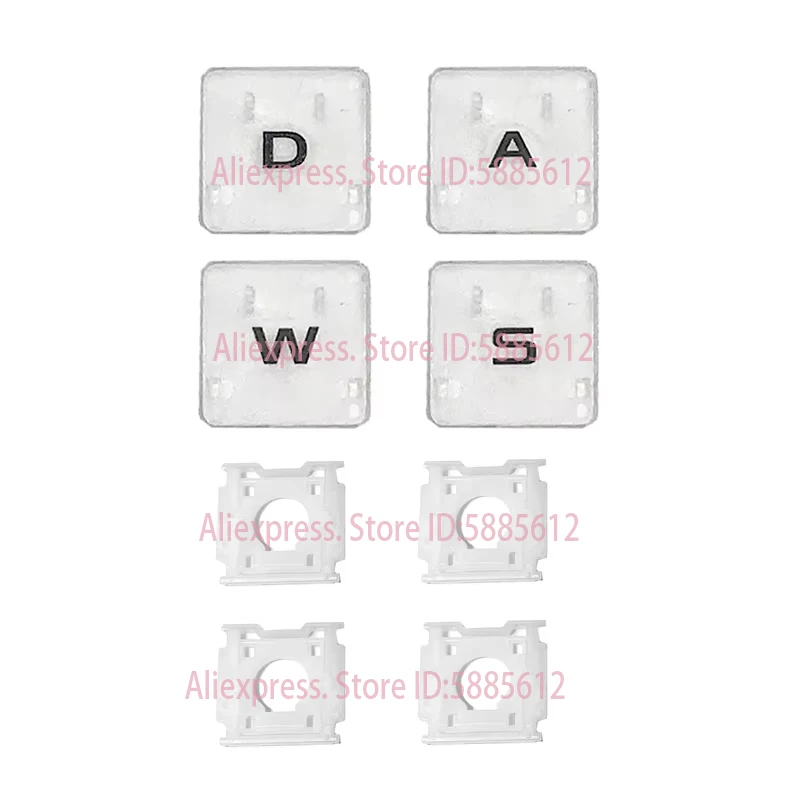 Replacement Keycap & Hinge For ASUS FA507 FA507R FX507ZC FX507Z FX517 FX507ZM FA507RE F17 FX707 FX707ZM FA707 WASD Keycap