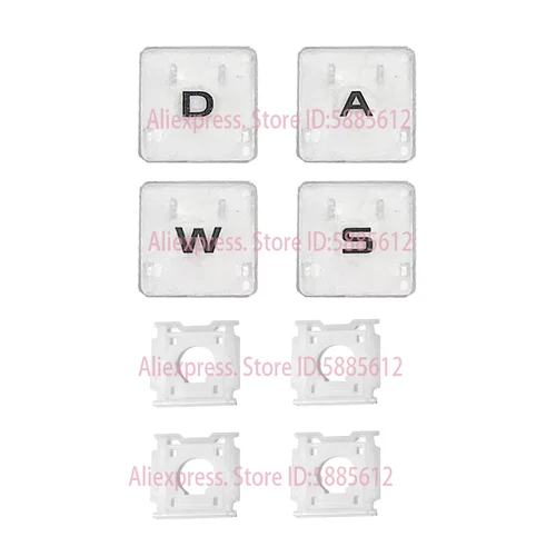 Imagen 2 del producto Tecla de repuesto y bisagra para teclado ASUS FA507 FA507R FX507ZC FX507Z FX517 FX507ZM FA507RE F17 FX707 FX707ZM FA707 WASD