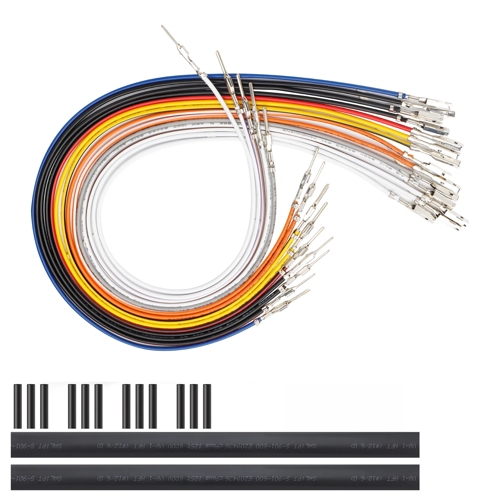 

12" 14" 16" Handlebar Switch Wiring Extension Harness Kit for Harley Dyna Softail Sportster XL 2007-2013