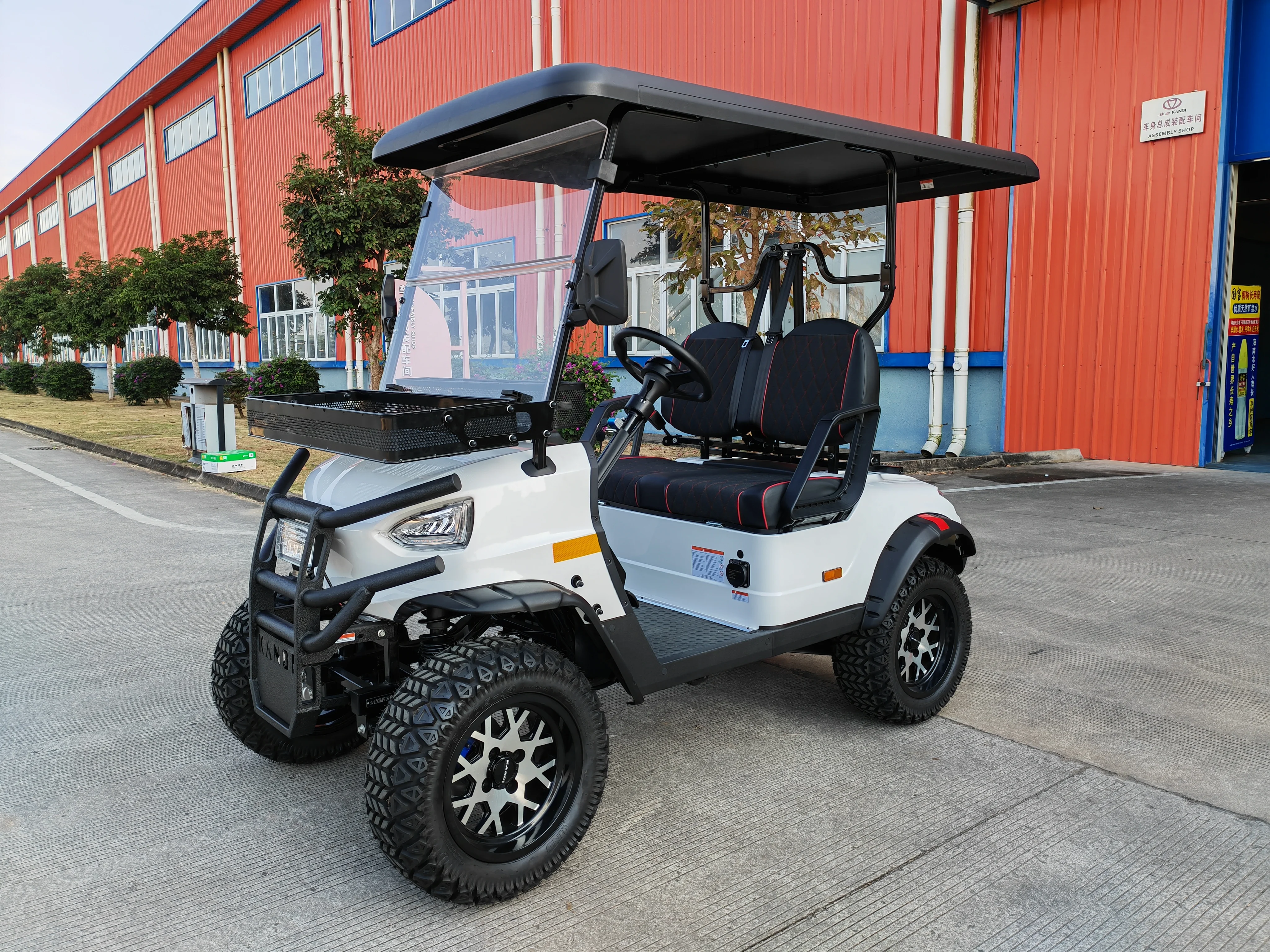 EEC COC Road Legal Street Legal 5000W 48V with Lithium Battery Electric Golf Cart 5kw Electric Community Car