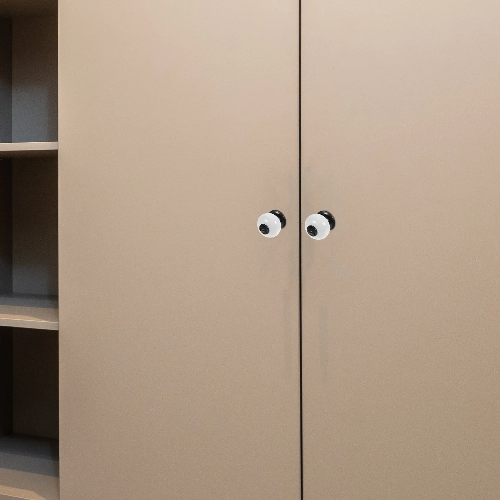 

5Pcs 38mm Red Round Ceramic Pull Handles for Cabinet Drawer Bin Chest of Drawers Round Door Knob Ceramic Pull Handle