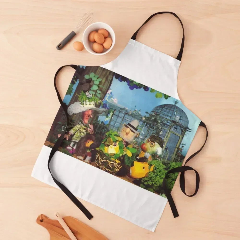 

The herbs tv program Apron Kitchen Women Kitchen Utensils Kitchenware Hairdressing Apron