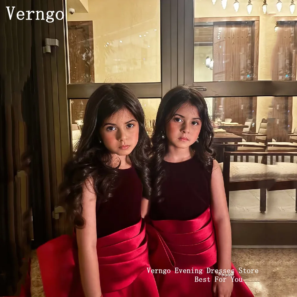 verngo-elegant-red-satin-girl-flowers-dress-o-neck-a-line-pleated-kid-birthday-party-dress-elegant-child-dress-customized