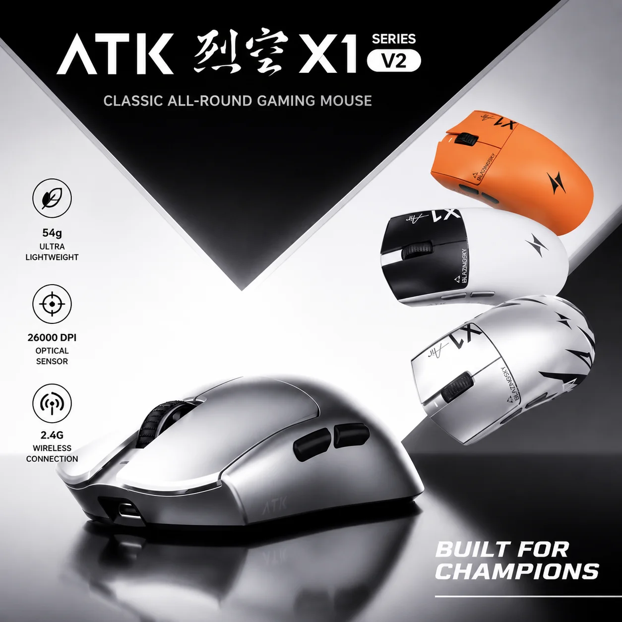 atk-x1-wireless-gaming-mouse-paw3955-nordic-54-series-low-latency-26000dpi-for-large-medium-hand-e-sports
