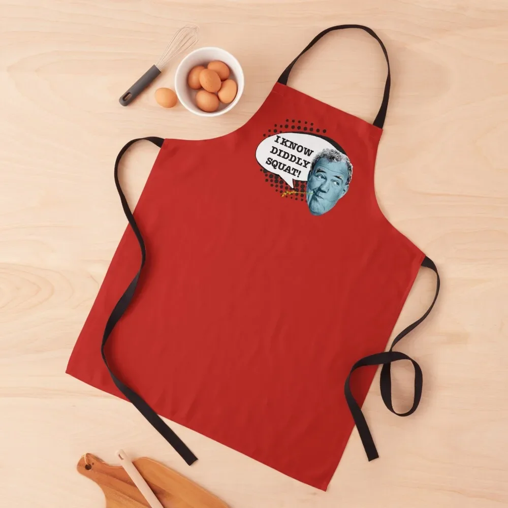 

I KNOW DIDDLY SQUAT! Apron Kitchen Accessories 2022 Waterproof Kitchen Tools Apron