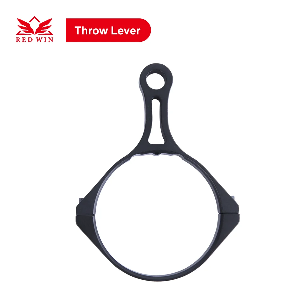 

Red Win Scope Power Ring Throw Lever 43mm Diameter T6061 Aluminum See Through Hander Exclusive for Torero Riflescope Accessories