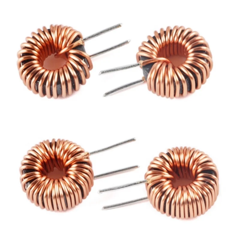 2-10pcs  44125 50125 40125 80125 FeSiAl Toroidal Inductor 0.6 1.5 1.2 0.8 22/33/10/47/68/100/150uH Form-Wound Inductor Coil