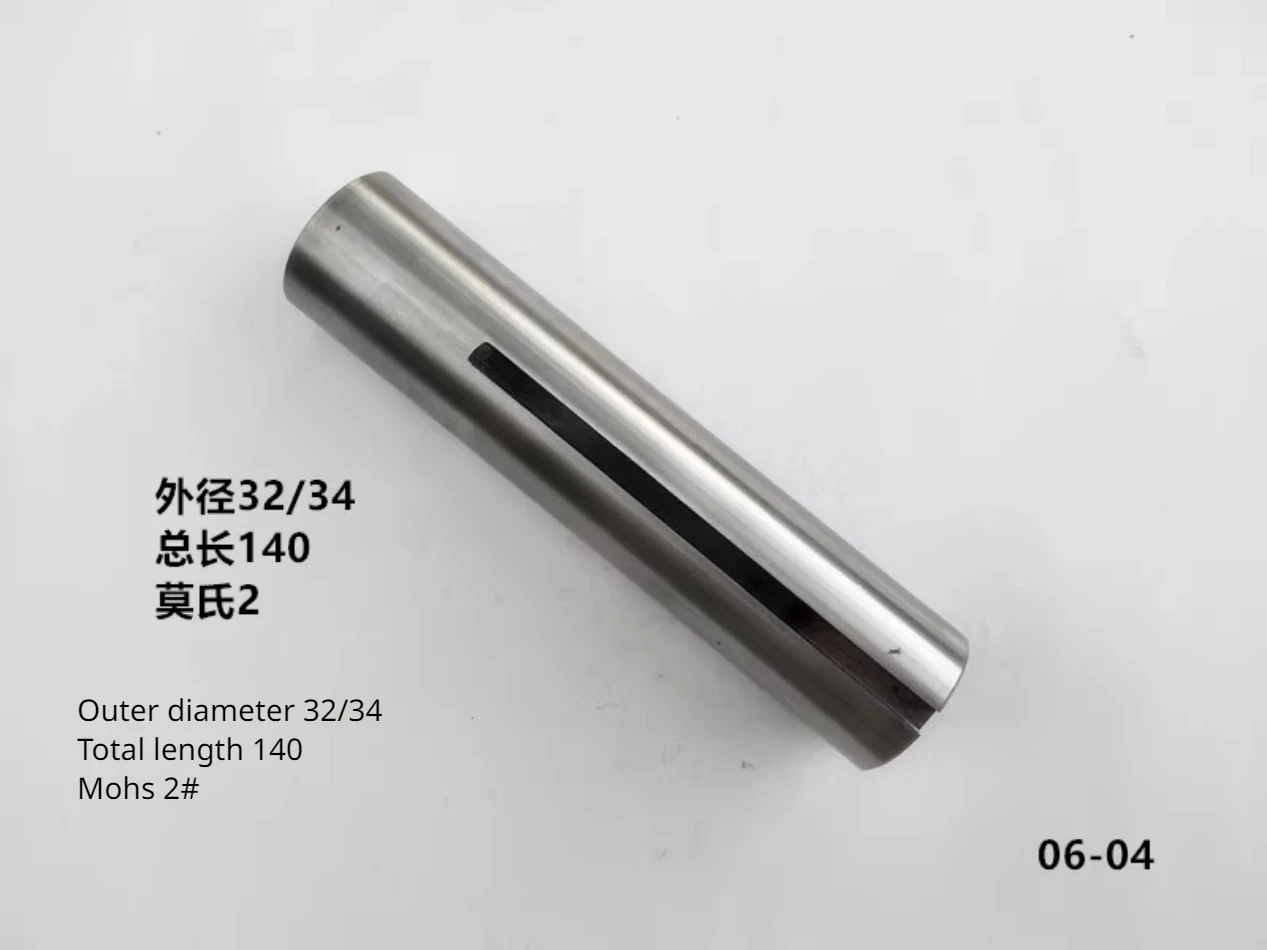 C0630 C0630A Tailstock Spindle Sleeve Inside Hole Morse 2# OD 32/34*140mm Tail Screw Nut T13*3mm Lathe Accessories