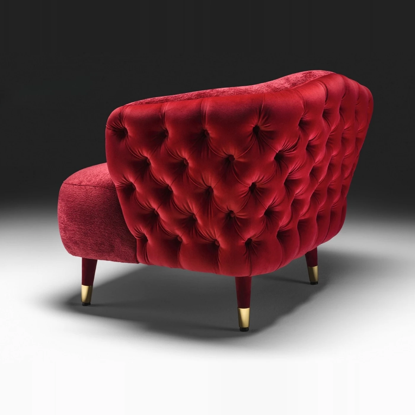 Light luxury sofa chair, designer recommended 2025 new buckle sofa