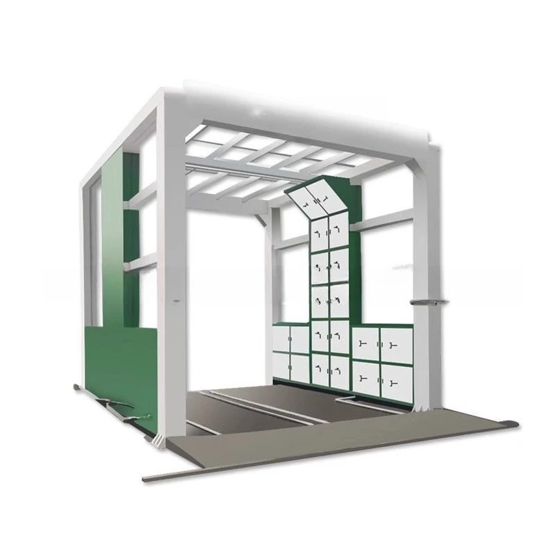 Automatic induction car washing machine, gantry type engineering car washing machine