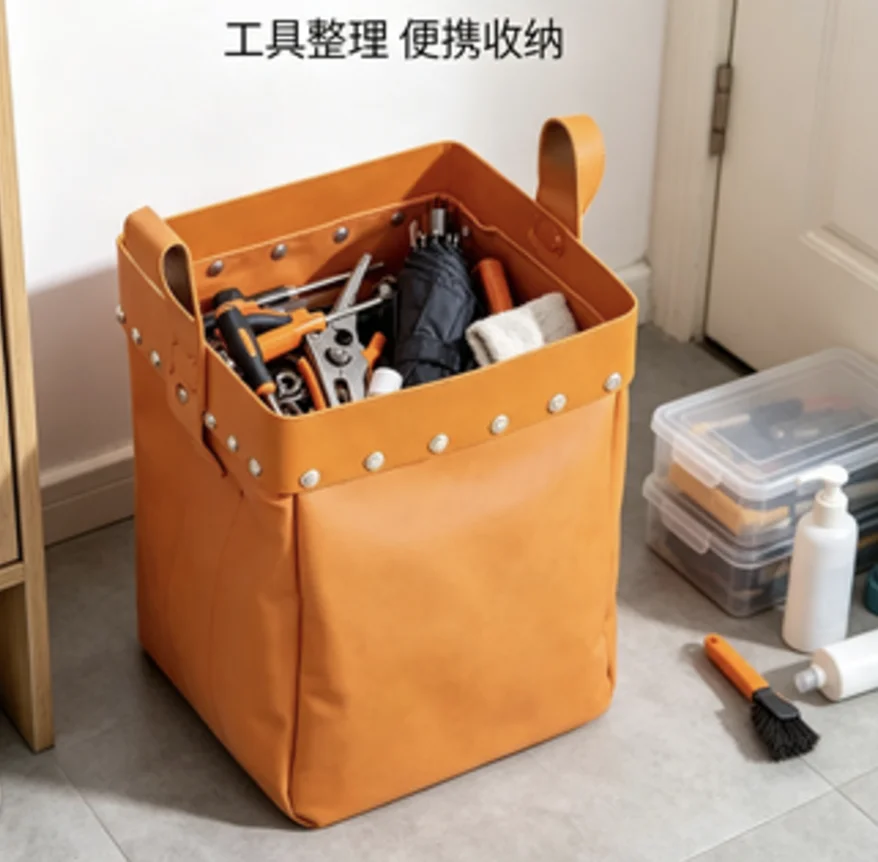Electric Lifting Machine Chain Storage Bag Protective Container Auto Repair Tool Hoist Driving Accessory for Home Use