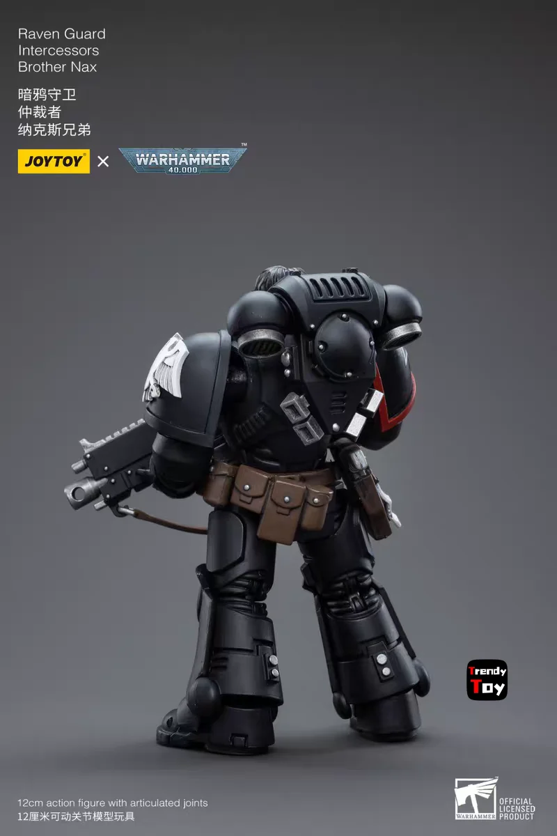 【JOYTOY】Warhammer 40K Raven Guard Intercessors Brother Nax 1/18 Action Figure Toy Collection