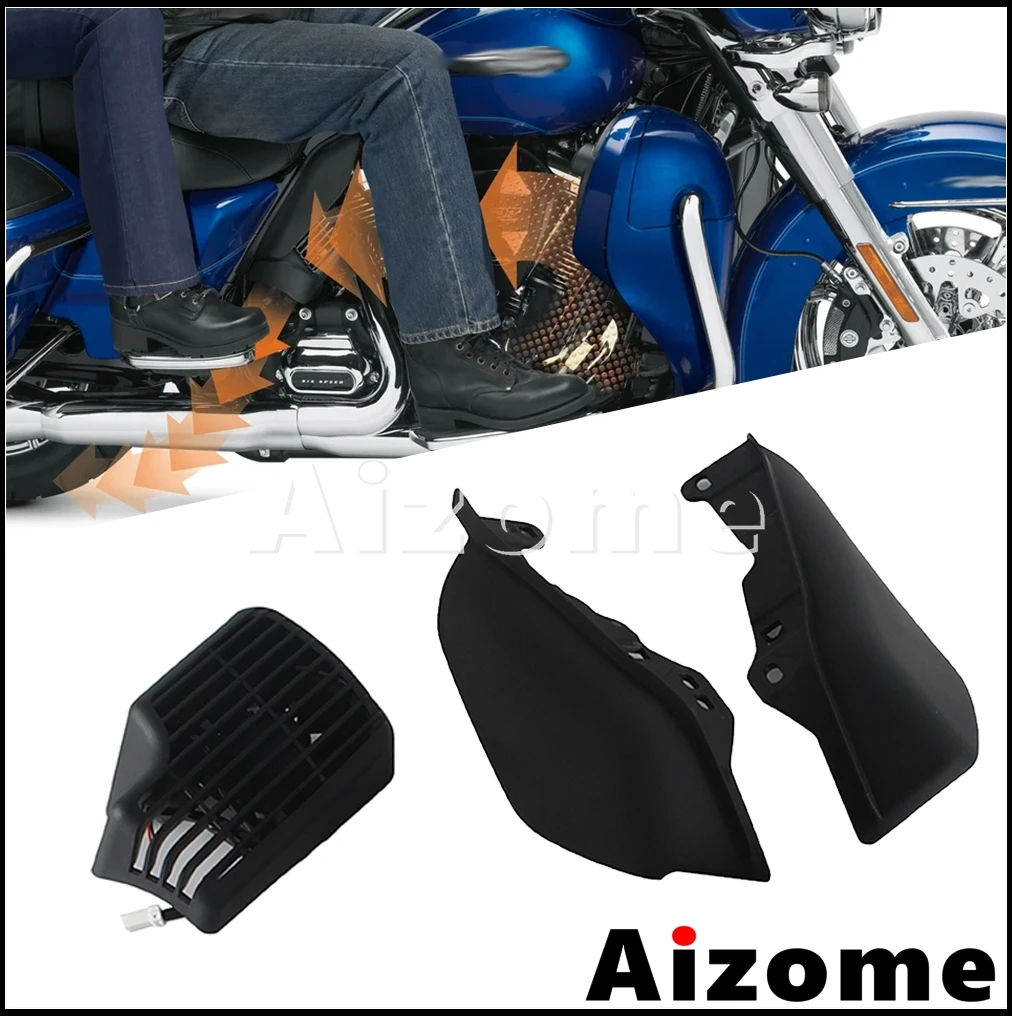 

Motorcycle Cool Flow Radiator Fan For Harley Touring Road Street Electra Glide Road King FLHTCUL FLHT Heat Shield Cooling Fan