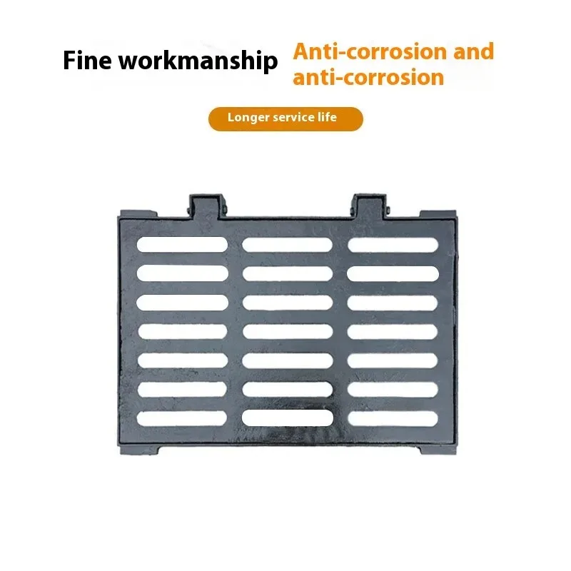 

Ductile Iron Сверхмощная квадратная дренажная решетка Решетка для утечки дождевой воды и канализации для парковки, услуги по изготовлению продукта