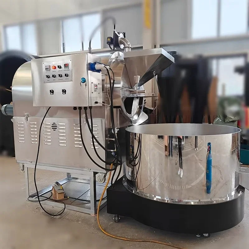 Crispy Peanut Butter Walnut Roaster Machine - Commercial Popcorn Maker for Business Use