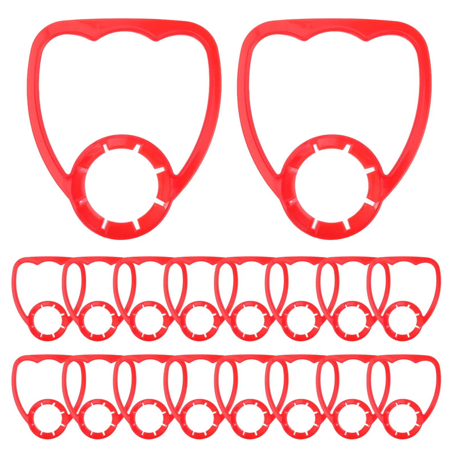 

100Pcs Water Jug Grip Removable Handle Attachment for Easy Transport of Heavy Bottled Water Cooking Oil Stable Secure Hold