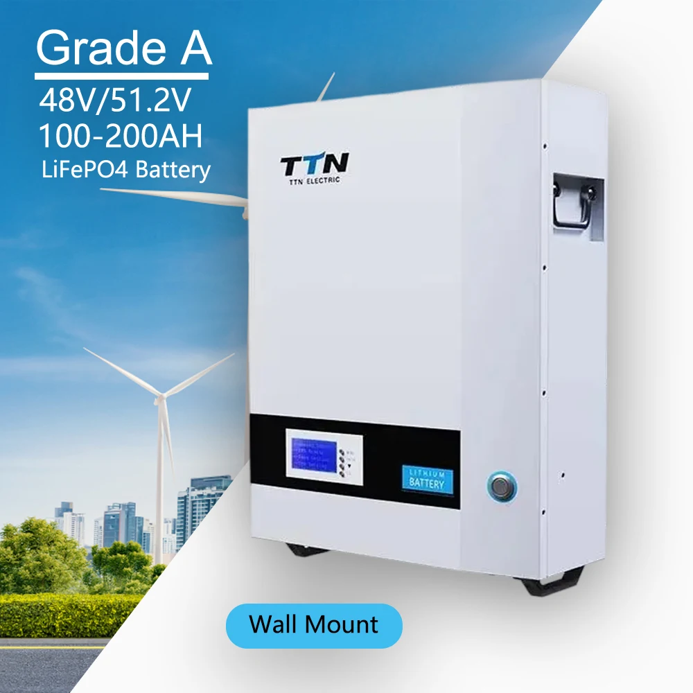 

24V 200Ah 3000W Wall-Mounted Solar Battery Inverter for Home RV Dual Use BMS Protection CAN Hybrid for Vanlife Power
