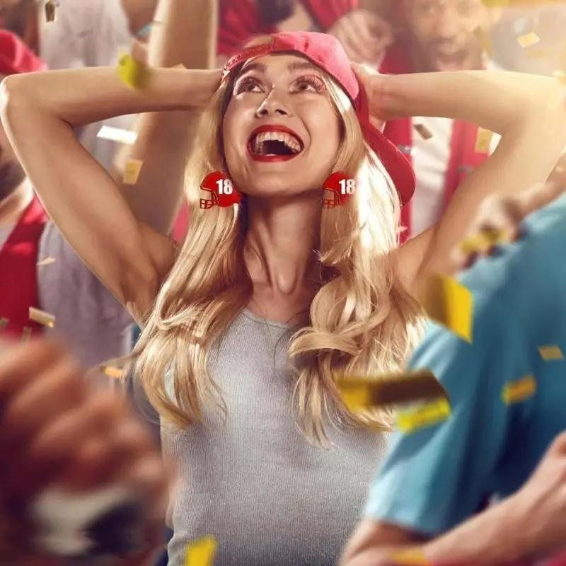 A52E 50 PCS arics arocrings خوذات فريدة/كرة قدم الفراغات الفراغات الأذن