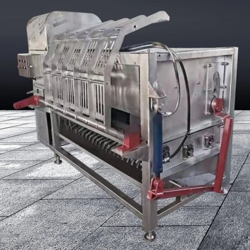 Slaughtering sheep plucking and hair removal line automatic shaving machine