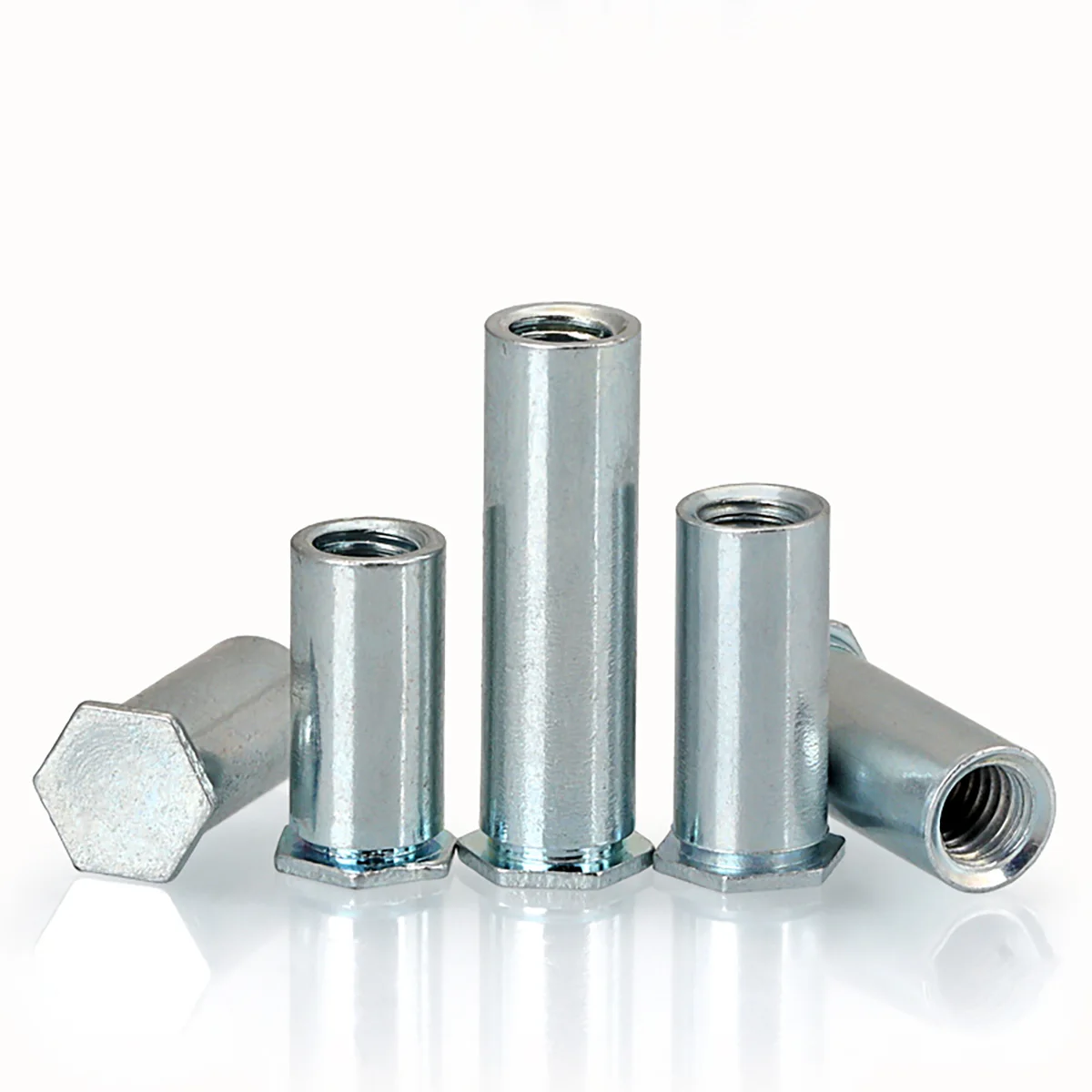 Carbon Steel Galvanized Blind Hole Rivet Nut Stud/Rivet Stud M2M3M4M5M6