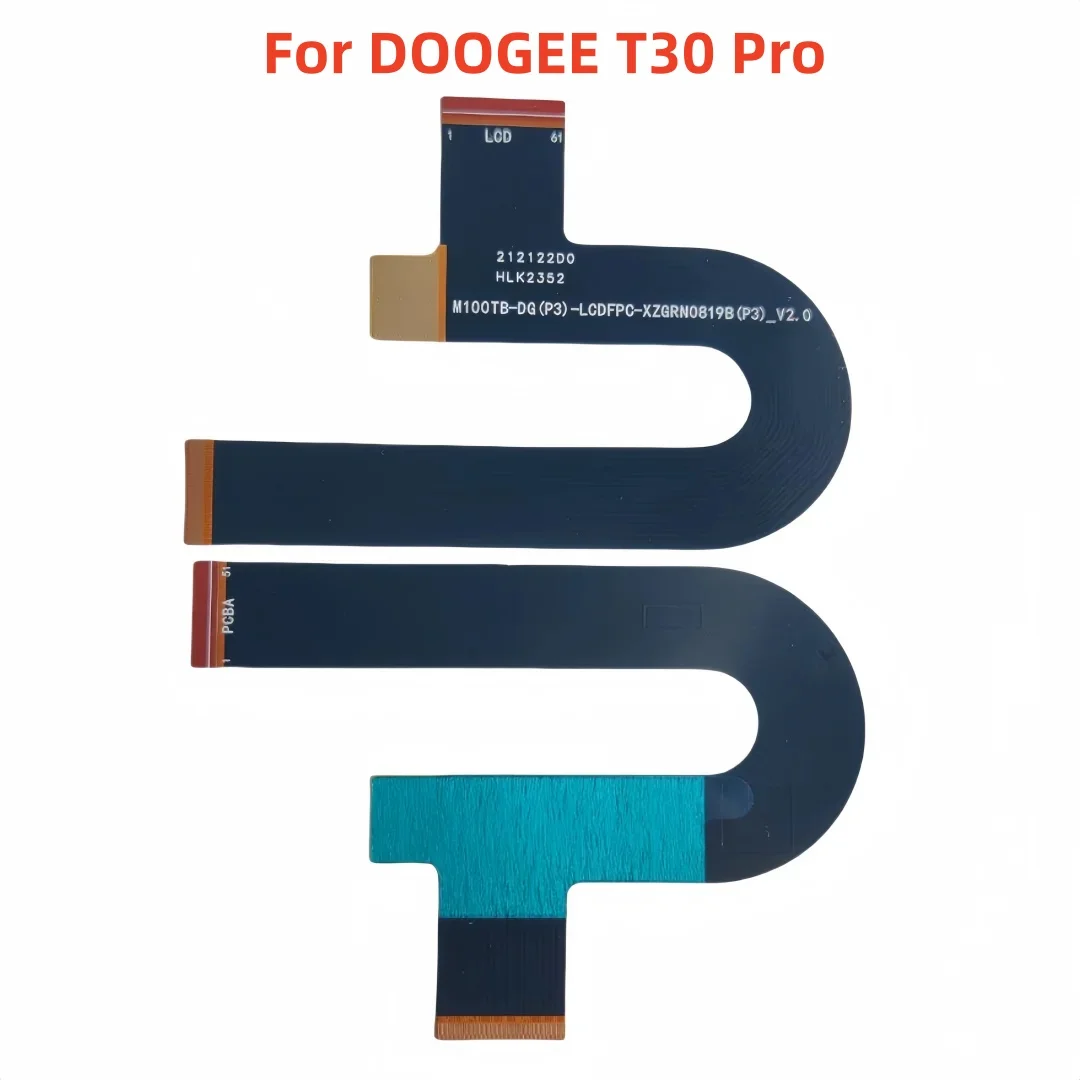 Новый оригинальный разъем для основной платы планшета DOOGEE T30 Pro, основной FPC-кабель, запчасти для ремонта