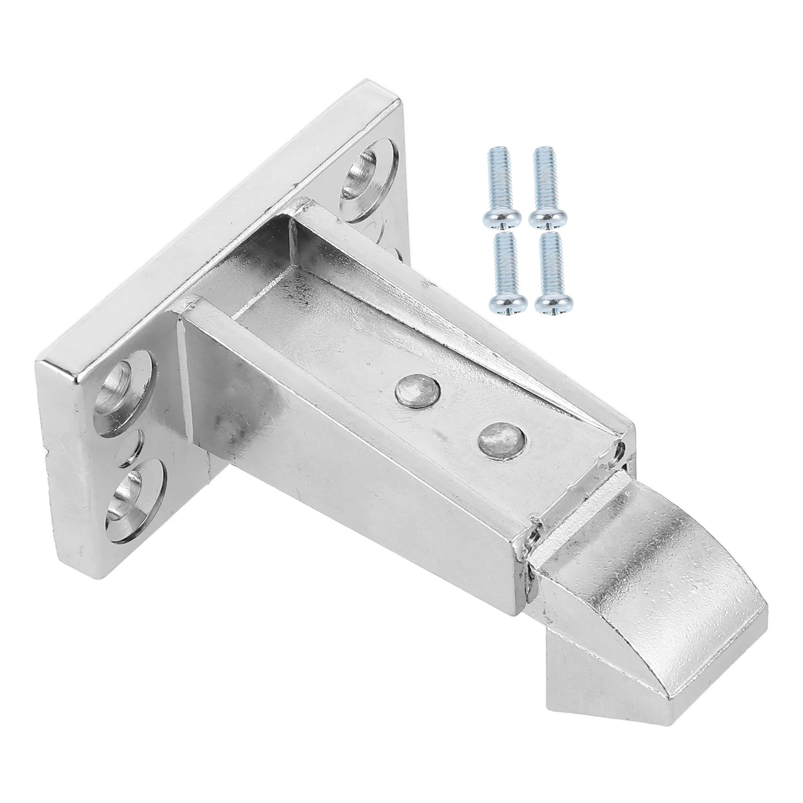 

1Set Refrigerator Latch Hook Heavy Duty Adjustable Zinc Alloy Lock for Commercial Freezer Door Rv Cooler Door Lock Hook