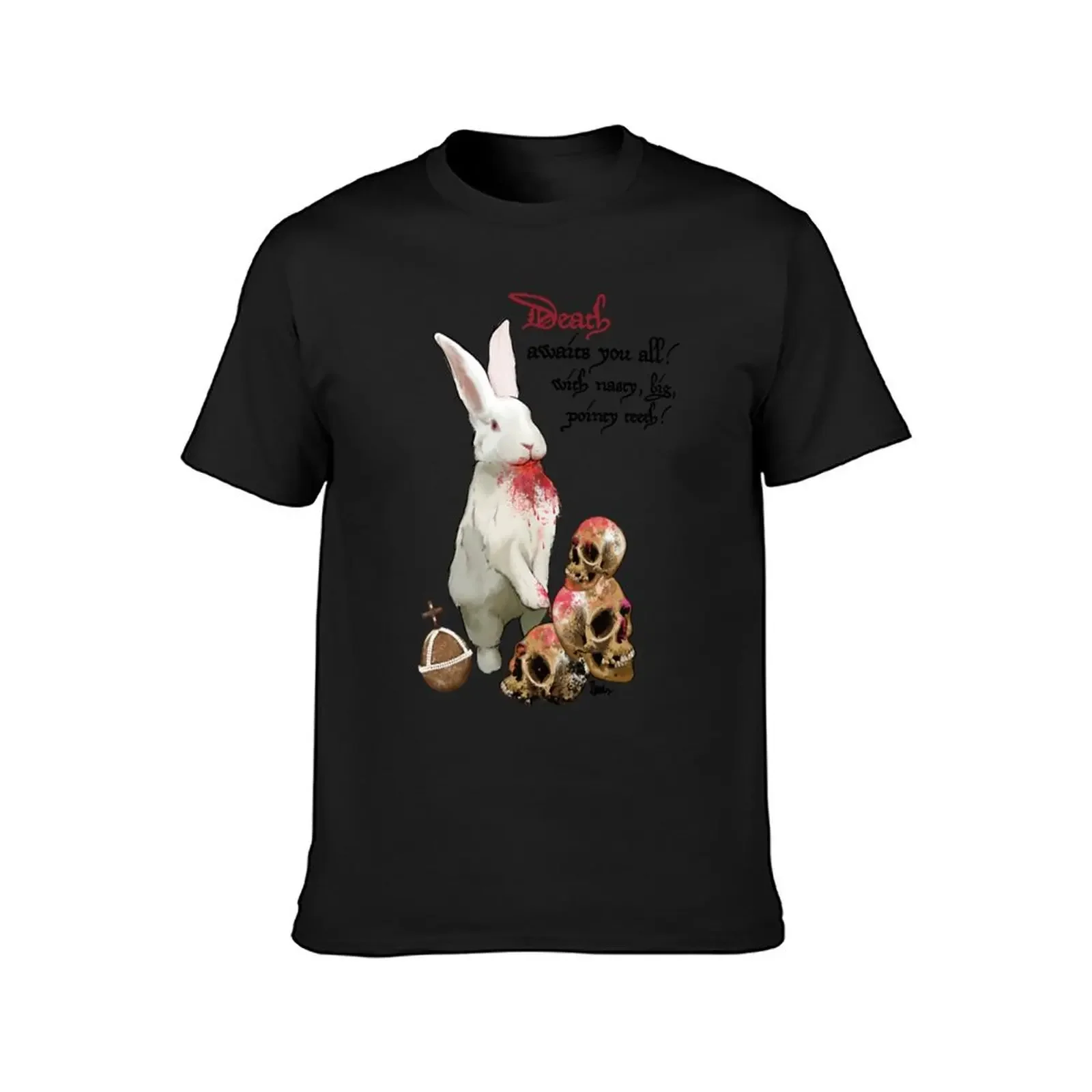 Killer Rabbit of Caerbannog T-Shirt blanks tshirts personalised street wear men t shirts