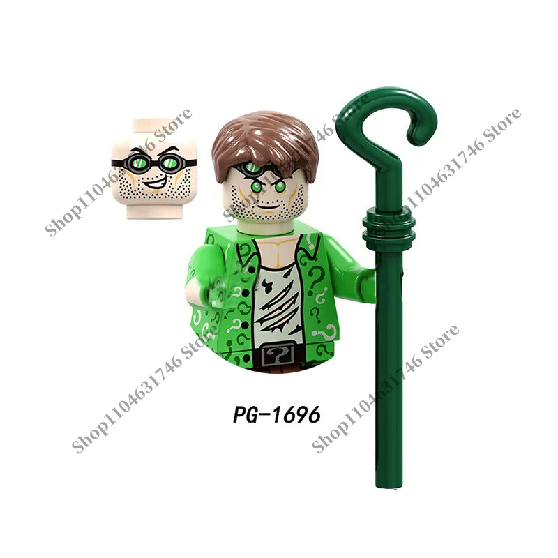 Kostbare Bausteine als Geschenk, Superhelden Green Arrow, Batman, Flash, Superman, Ziegelstein-Bausteine, Weihnachtsgeschenk