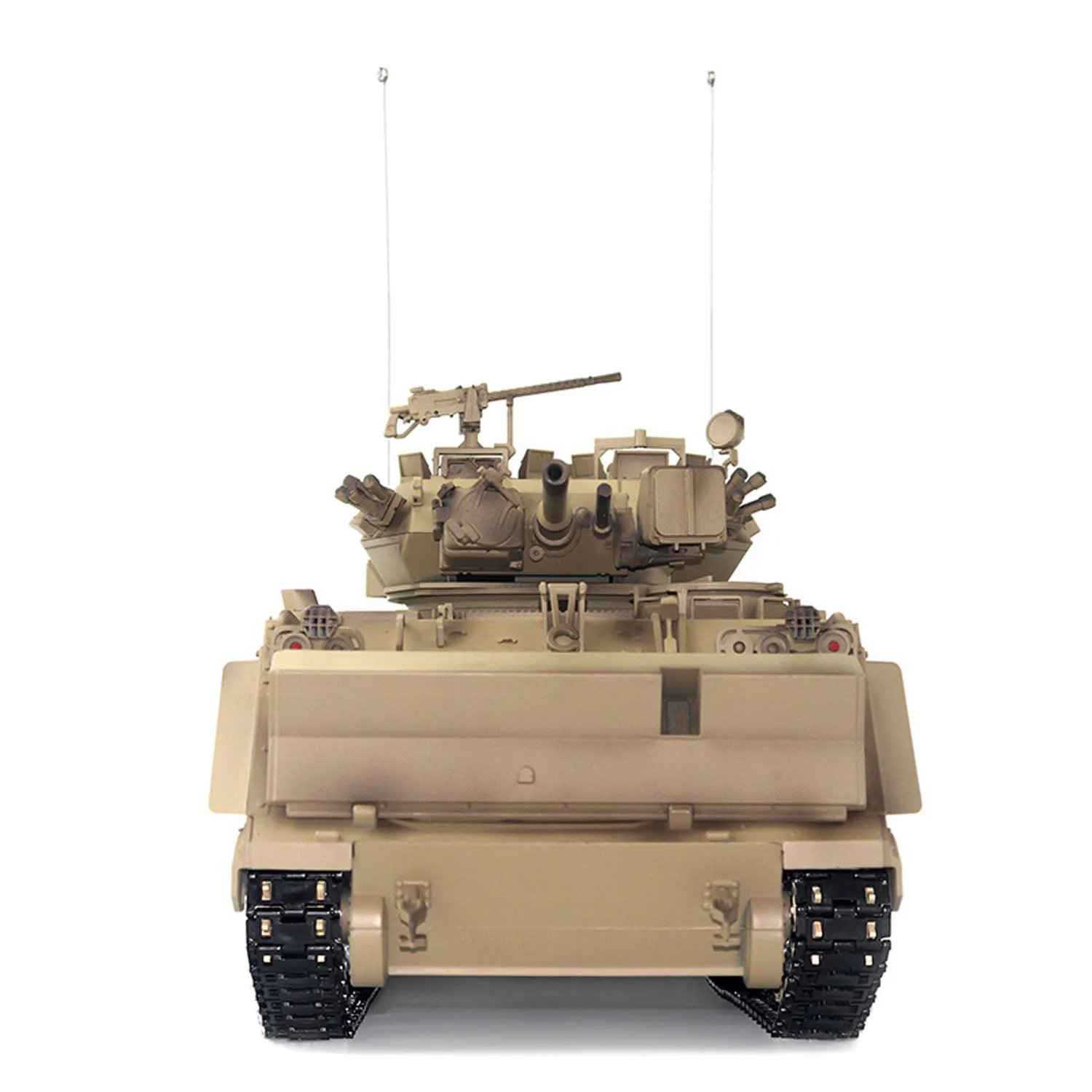 Zabawki 1/16 TD Zdalnie Sterowany Czołg Wojskowy M2412-A M113A1 MRV 320 Obrotowa Wieża Odrzutowa Pocisku Podpórka Pod Napędem Podczerwień Koło Napędowe RC Panzer