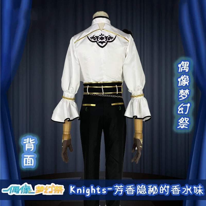 InYOYO Ensemble Stars Knights Tsukinaga Leo Arashi Ritsu Tsukasa Izumi Cosplay Costume Uniform Suits Halloween Party Role Play