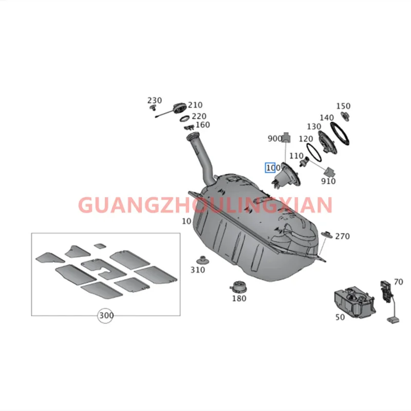 Fuel Filter For Mercedes-Benz SLK200 2011-2015 R172 SLK/SLC CLASS A1724700390 1724700390
