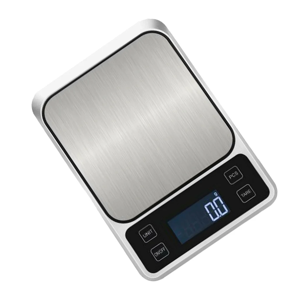 

High Precision Digital Kitchen Scale Stainless Steel Easy Read Portable Food Scale for Baking Jewelry Food Scales for Kitchen