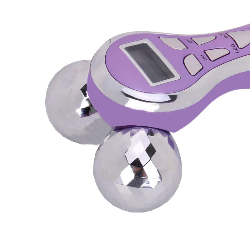 Instrumento elétrico de rolo 3d, microelétrico, levantamento e aperto, instrumento de beleza, pulso, massagem facial