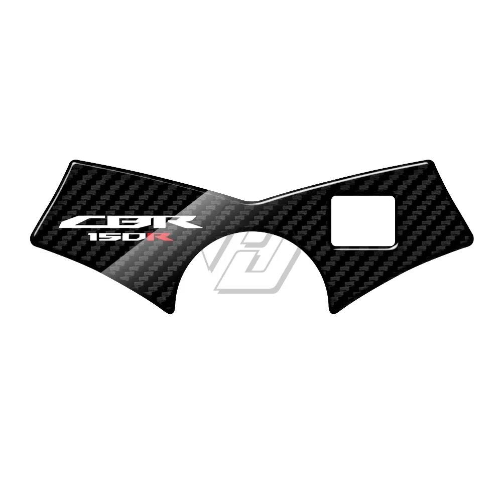 3D Carbon-look Upper Triple Yoke Defender for Honda CBR125R CBR150R 2010-2017