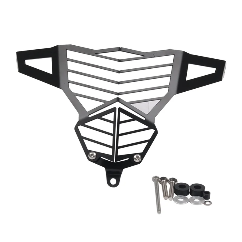 A11F-Motorcycle Headlight Guard Grille Protector Cover For Honda CRF300L 2021 2022 2023 CRF 300L
