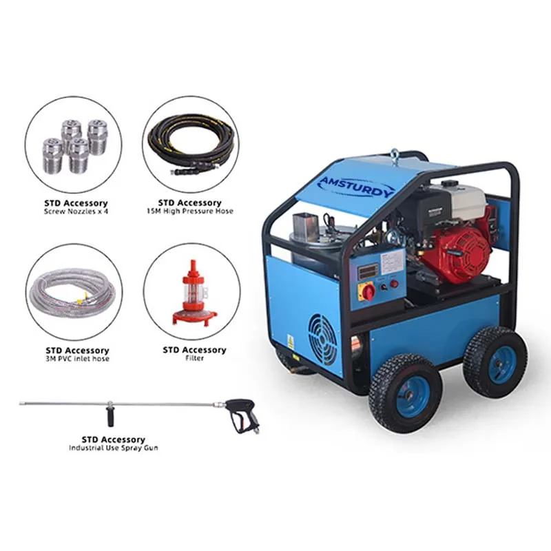 AMSTURDY HWG-3650 hot water pressure cleaner netoyeur haute pression eau chaude jet high heated wash hot water pressure washer