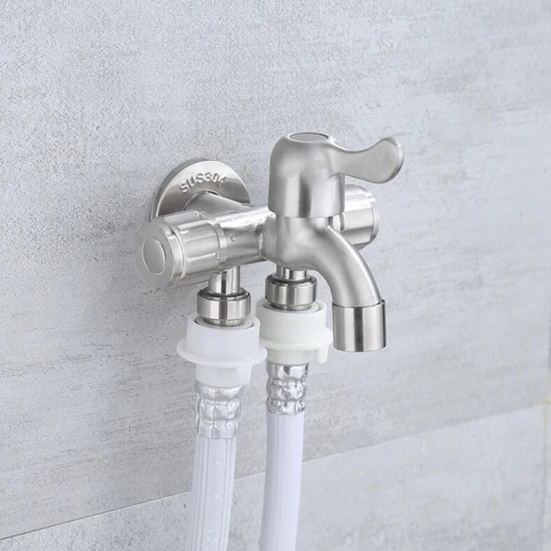 

Смеситель для стиральной машины с выходом воды из нержавеющей стали 304.