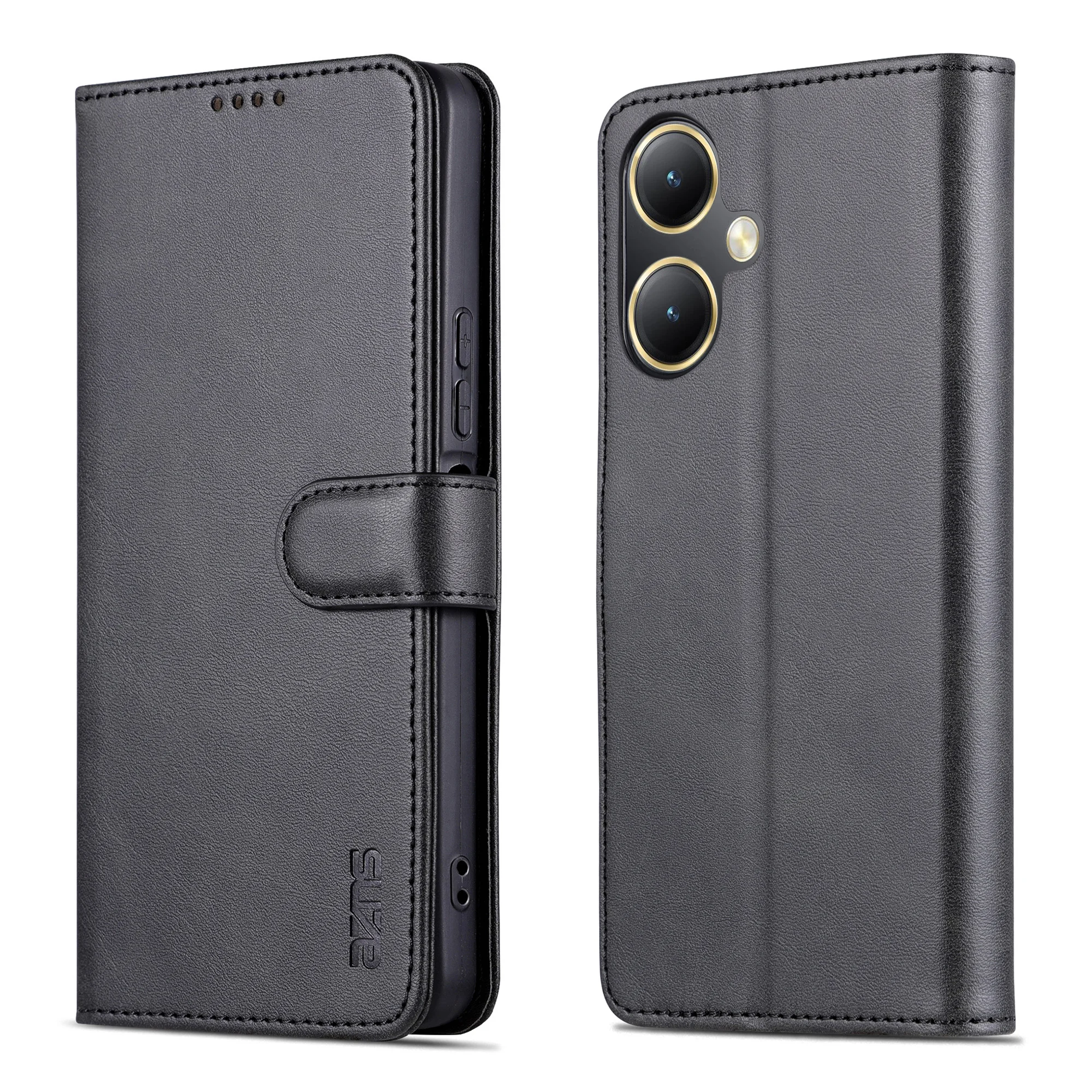 Card slot wallet Flip leather Cover For vivo Y35+ Magnetic closure Fall prevention Phone Case For vivo Y35 Plus Case 6.64 inch