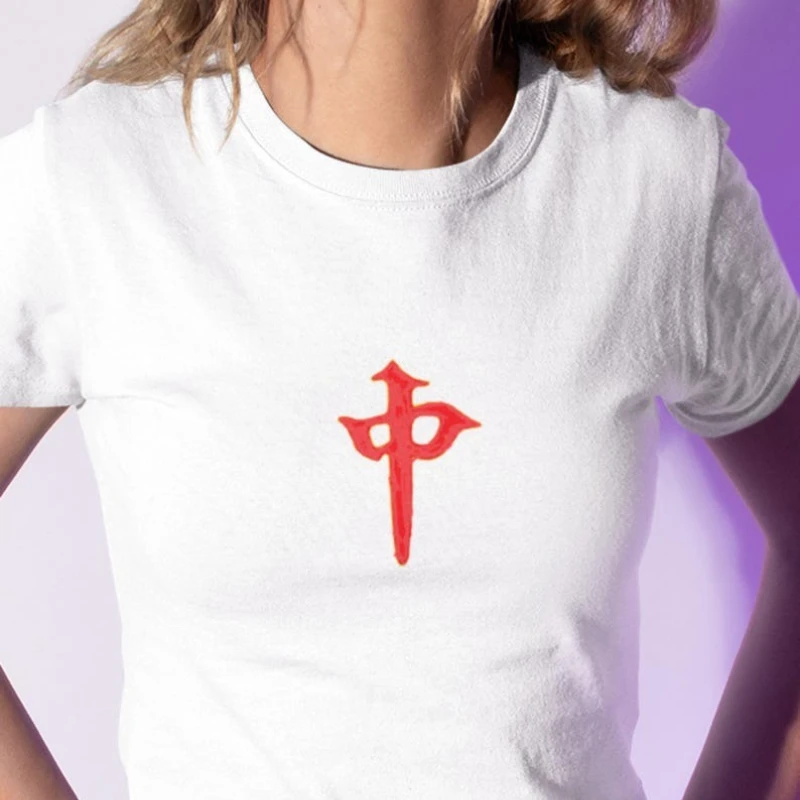Simple Casual Style Red Dragon Mahjong Tile Unisex Cotton Tee Chinese Character Printed T-shirt Tops Crewneck Short-sleev