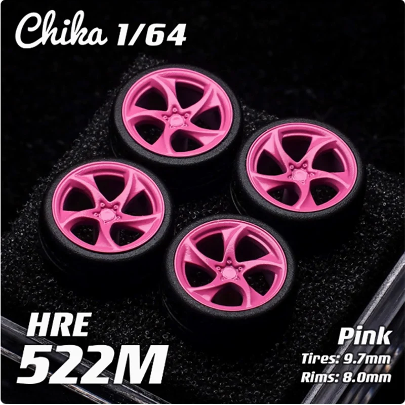 1/64 Chika Hre 522M 9.7Mm/10.5Mm Posture Wheel Hub In Stock Child Model Car Modification Toy Gift