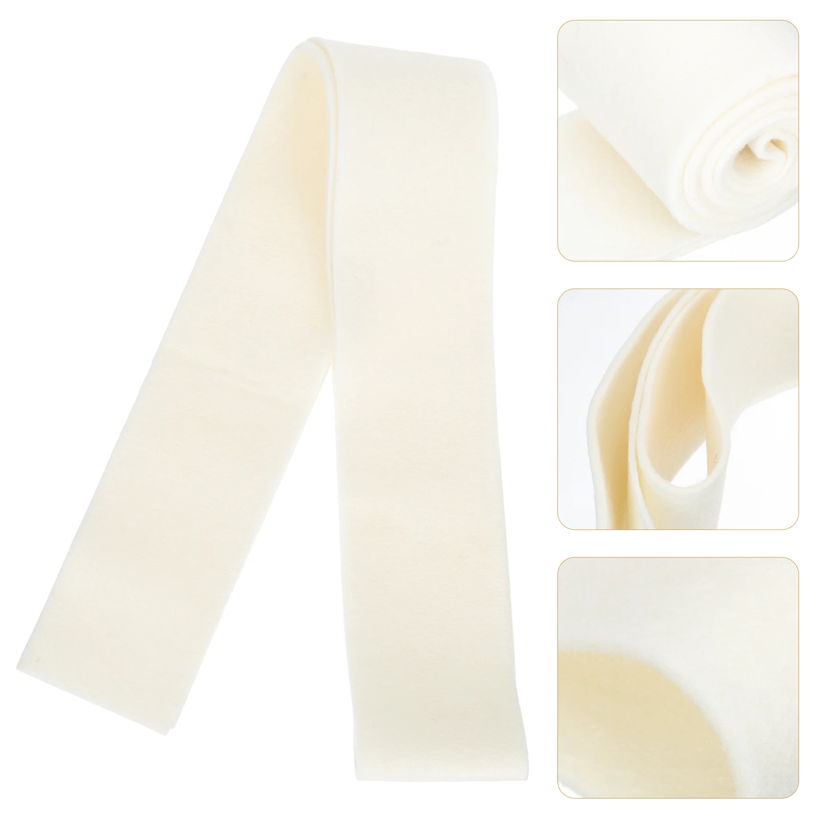 

Premium Piano Felt Strips Practical Tuning Mute Accessories for Keyboard Cotton Strip Replacement Lasting
