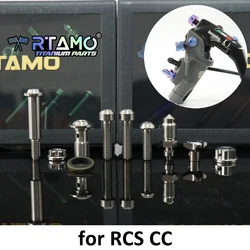 RTAMO Gr5 Titanium Brake Pump Bolt for Brembo 14/15/17/19RCS CC Clutch Master Cylinder