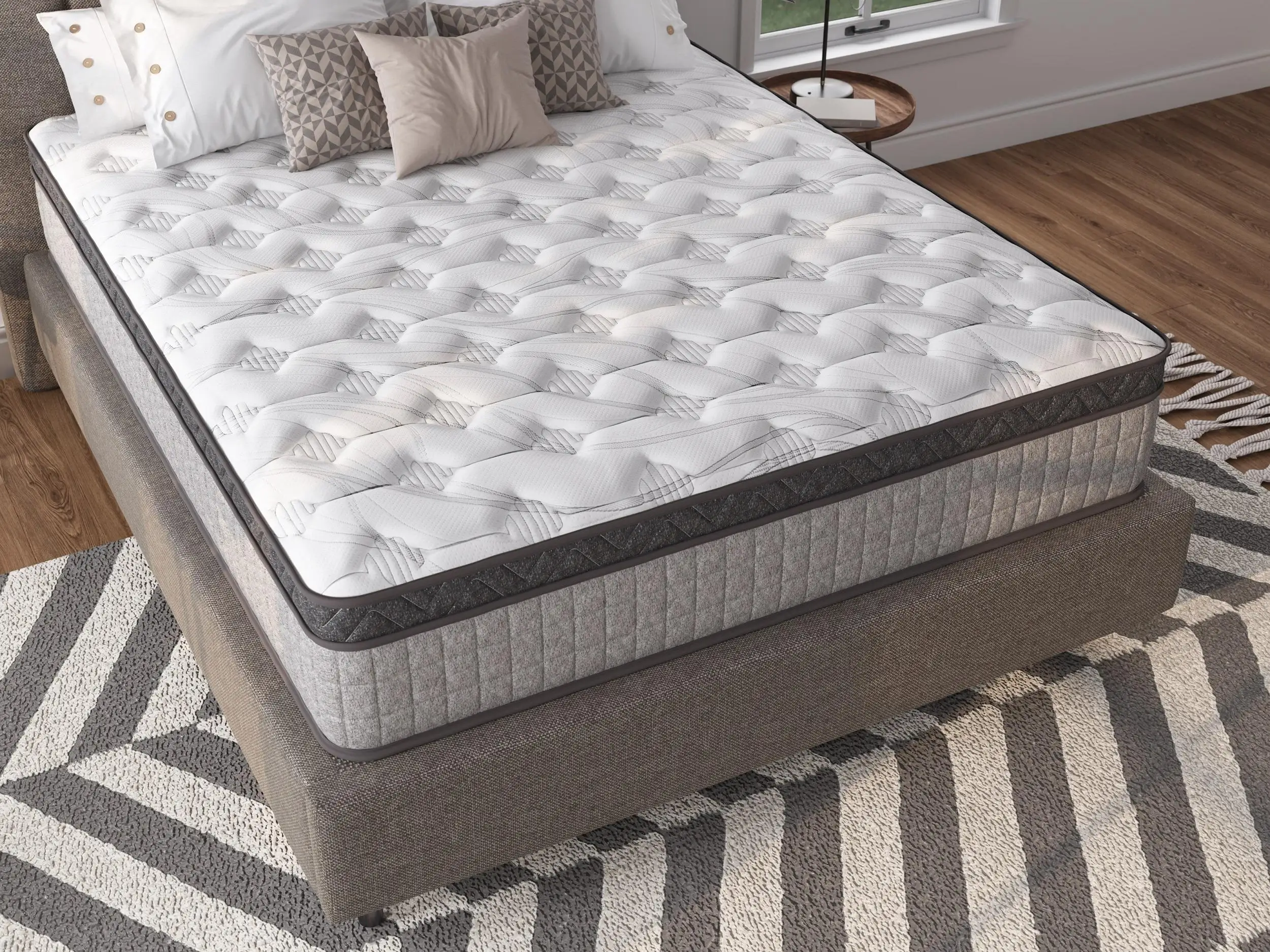 Soft Thickened Latex Comfort Gel Memory Foam Mattress Zone Memory Foam Pocket Spring Bed Mattress For Hotel Apartment Hospital