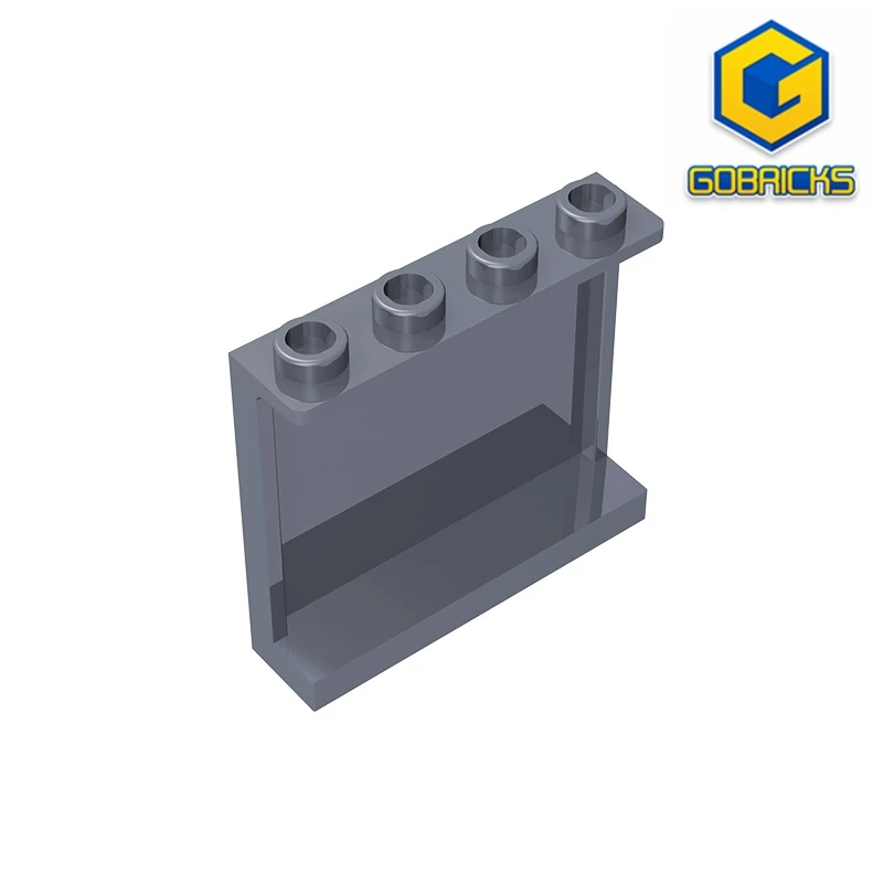 

Gobricks GDS-751 WALL ELEMENT 1X4X3 ABS - 1x4x3 Wallboard compatible with lego 60581 children's toys Assembles Building Blocks