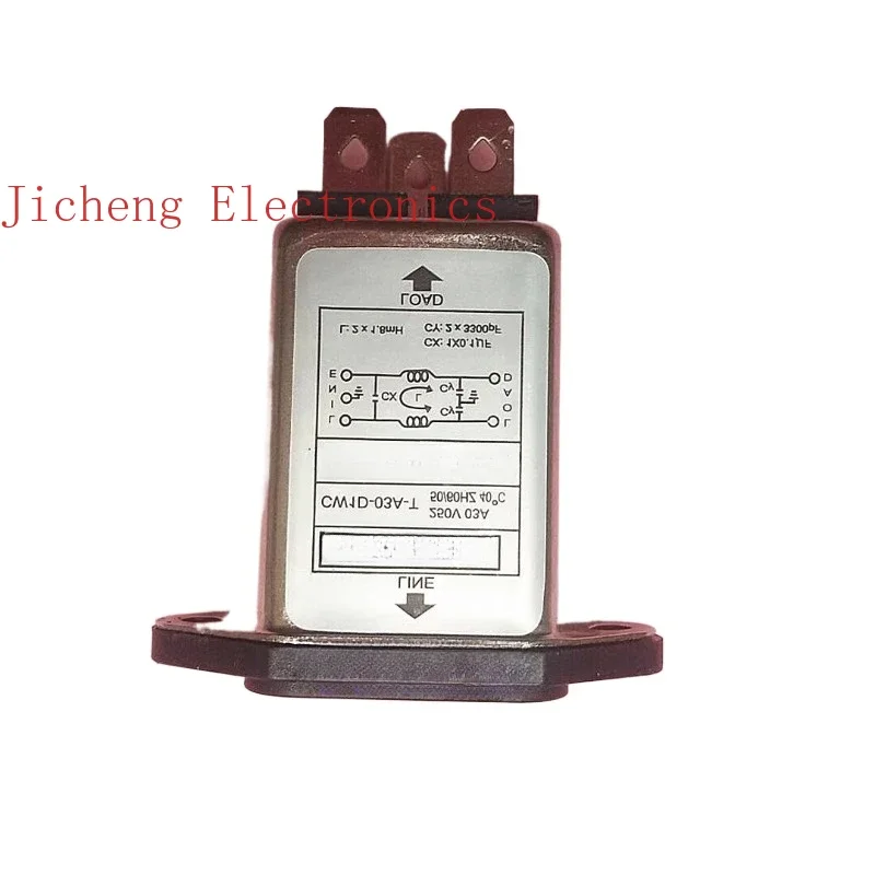 10PCS Power EMI Filter CW1D-03A-T Small Side, Single Phase T Socket AC 220V - view 6